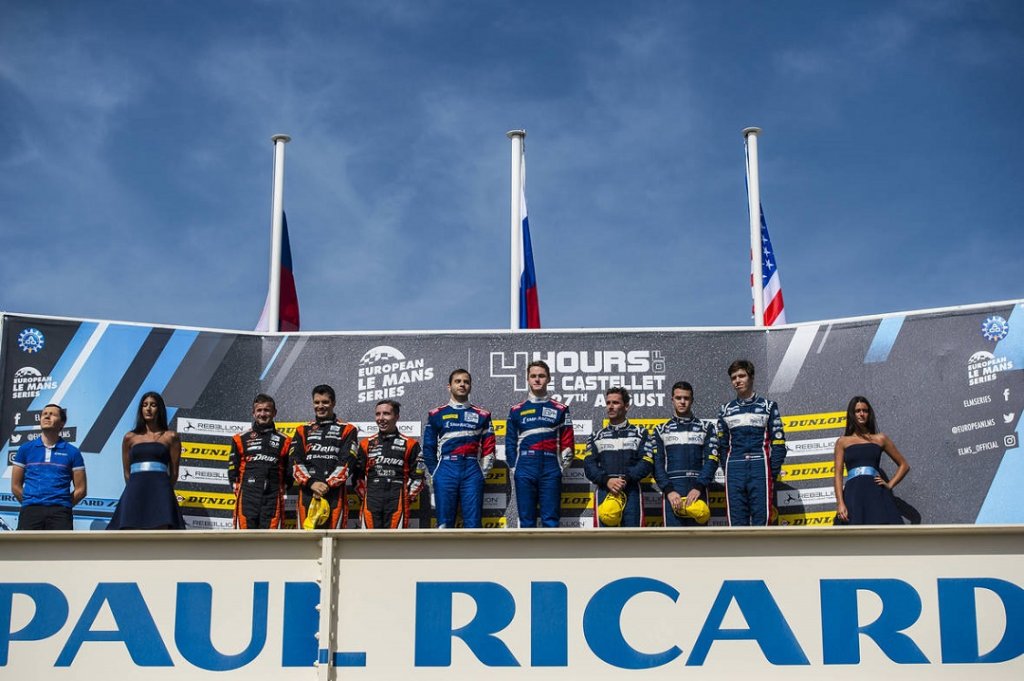 Le Podium du 4 Heures du Castellet ELMS  © Jules Beaumont
