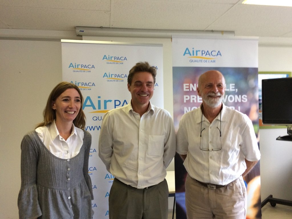 Mélanie Selvanizza,  Dominique Robin,  Pierre-Charles Maria (Photo Mireille Bianciotto)