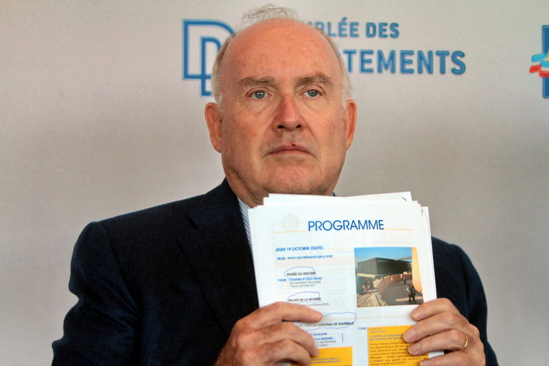 Dominique Bussereau, président du département de la Charente-Maritime et président de l'Assemblée des départements de France (Photo Robert Poulain) Dominique Bussereau, président du département de la Charente-Maritime et président de l'Assemblée des départements de France (Photo Robert Poulain)