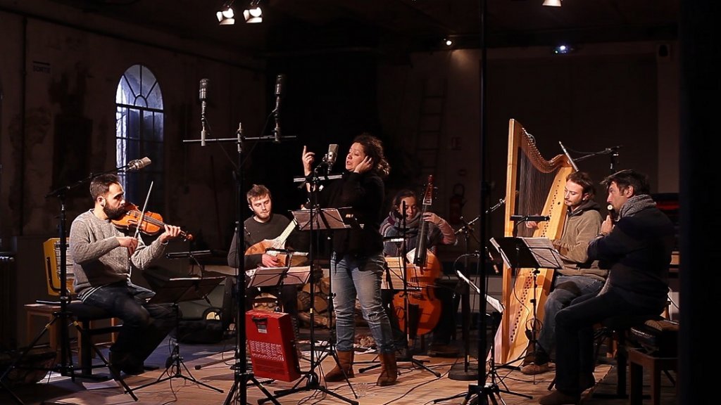 L’hiver dernier, entre les murs de La Courroie, les Curious Bards ont enregistré le CD désormais disponible dans les bacs dans la nouvelle collection Harmonia#nova (Photo Aurianne Skybyk)