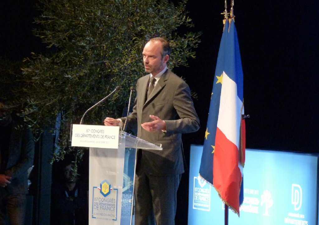 Le Premier ministre, Edouard Philippe était à Marseille dans le cadre du 87e Congrès des départements de France (Photo Patricia Maillé-Caire) Le Premier ministre, Edouard Philippe était à Marseille dans le cadre du 87e Congrès des départements de France (Photo Patricia Maillé-Caire)