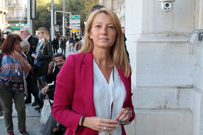 Sabine Bernasconi, maire LR des 1er et 7e arrondissements de Marseille  (Photo Robert Poulain)
