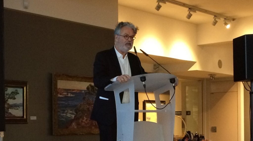Thierry Fabre, directeur du programme Méditerranée de l'IMéRA, à Marseille (Photo Mireille Bianciotto)
