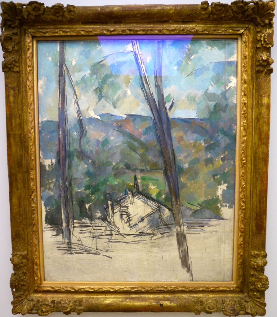 «Vue vers la route du Tholonet près de Château Noir» une œuvre majeure prêtée par la Fondation Henry et Rose Pearlman (Photo Michel Egea)
