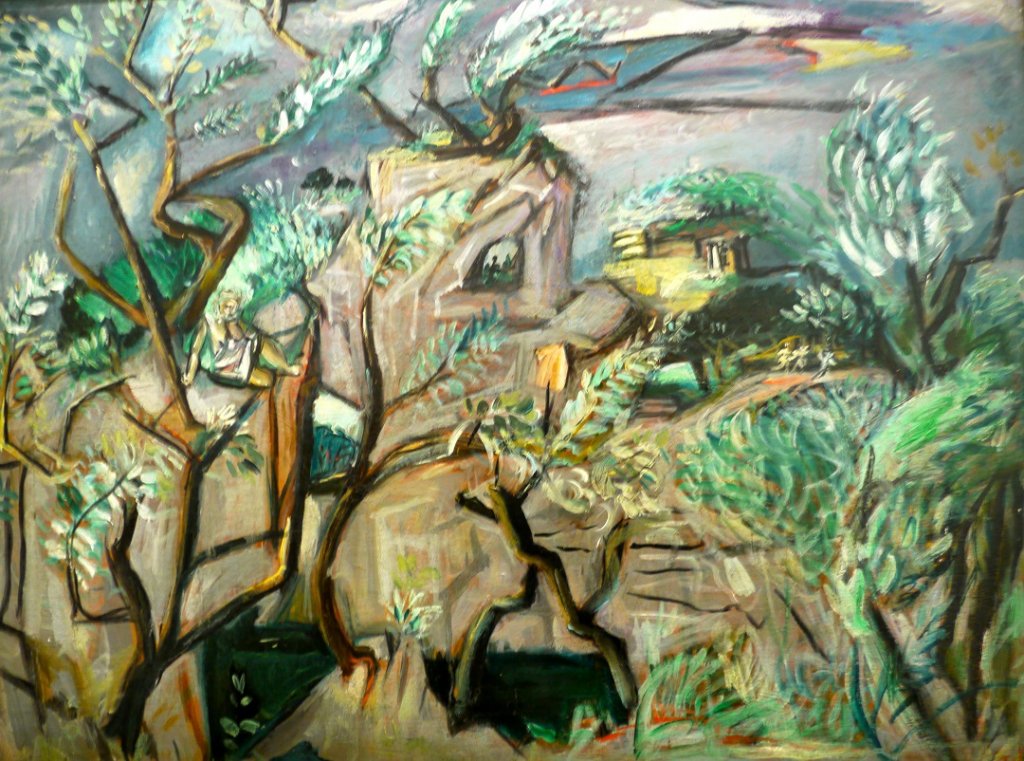 «Paysage Aixois» (1941) Tal Coat sur les pas de Cézanne… (Photo Michel Egea)
