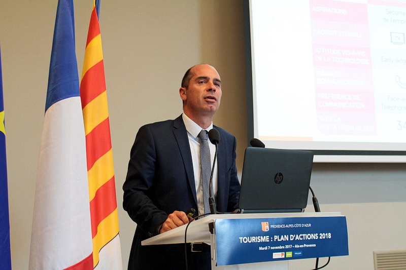 Loïc Chovelon, directeur général du CRT Paca (Photo Robert Poulain)