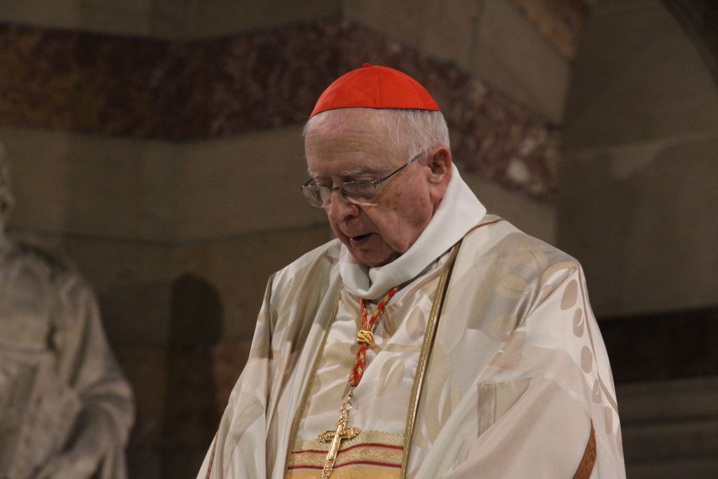 Le cardinal Panafieu (Photo Philippe Maillé)