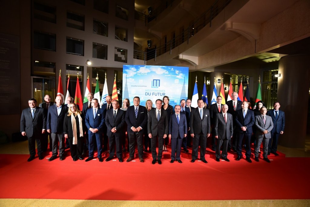 Lancement de l'acte1 de la "Méditerranée du futur" en présence des chefs d’Etat et personnalités de la Méditerranée (Photo Jean-Pierre Garufi)