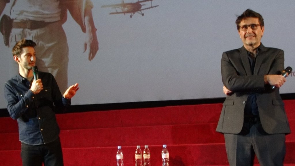 Eric Barbier et Pierre Niney ont présenté «La promesse de l’aube» en avant-première au Cézanne d'Aix-en-Provence (Photo Jérémy Lam)