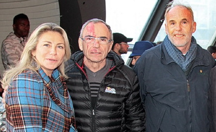 Caroline Pozmentier, vice présidente de la région Paca, Richard Miron, adjoint en charge du sport, Dominique Tian, 1er adjoint au maire de Marseille (Photo Robert Poulain)