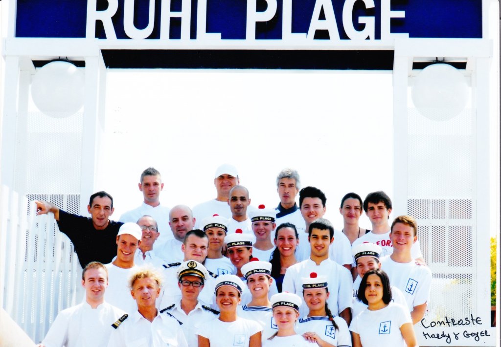 L'équipe  (Photo Ruhl-Plage)