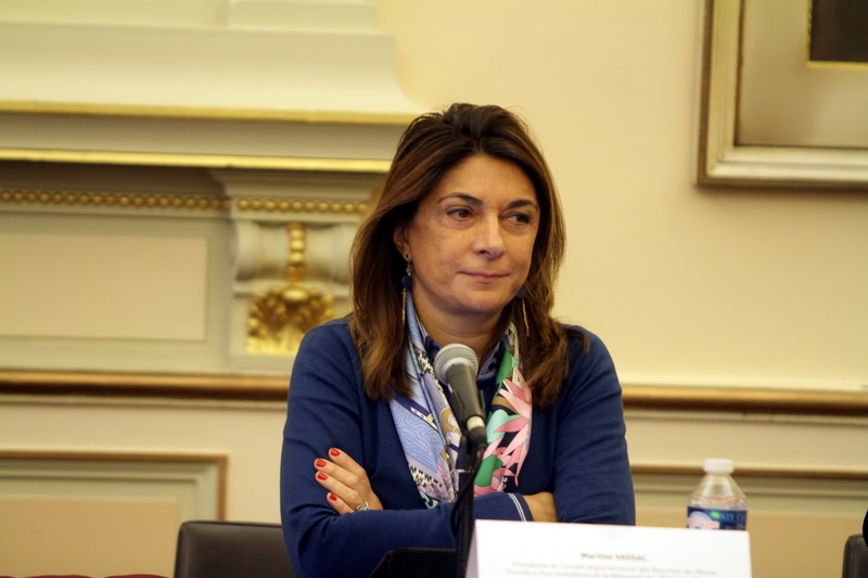 Martine Vassal, présidente du conseil départemental des Bouches-du-Rhône souhaite que 