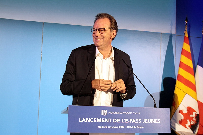 Renaud Muselier, président de la Région Provence Alpes-Côte d'Azur (Photo Robert Poulain)