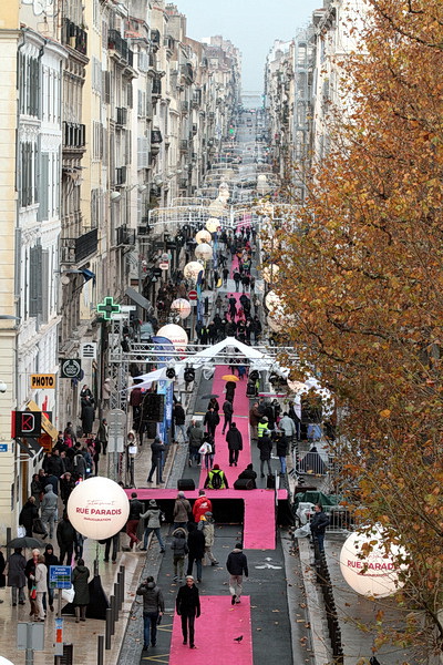 La rue Paradis prend de la hauteur (Photo Robert Poulain)