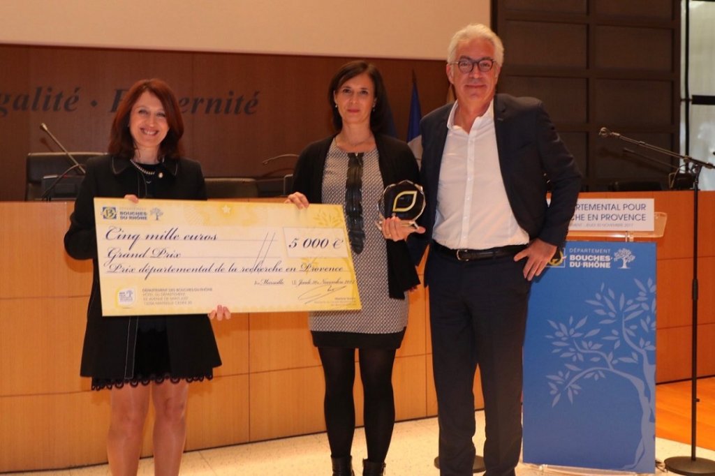 Le Grand prix a été attribué au  Pr. Nicolas Levy et au Dr. Annachiara de Sandre Giovannoli (Photo D.R.)
