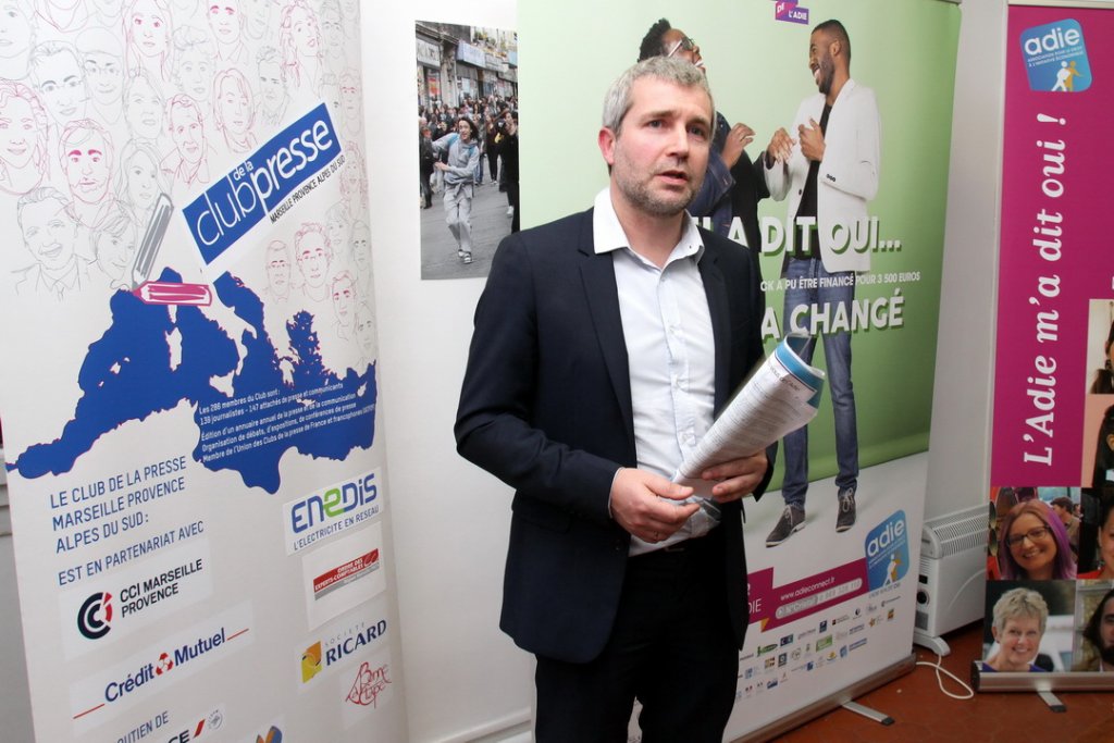 Sébastien Chaze, directeur Paca de l'Adie (Photo Robert Poulain)