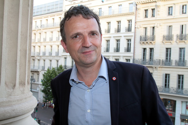 François-Michel Lambert, député (LREM Porte-Parole UDE) et Président de la commission nationale Logistique (Photo Robert Poulain)