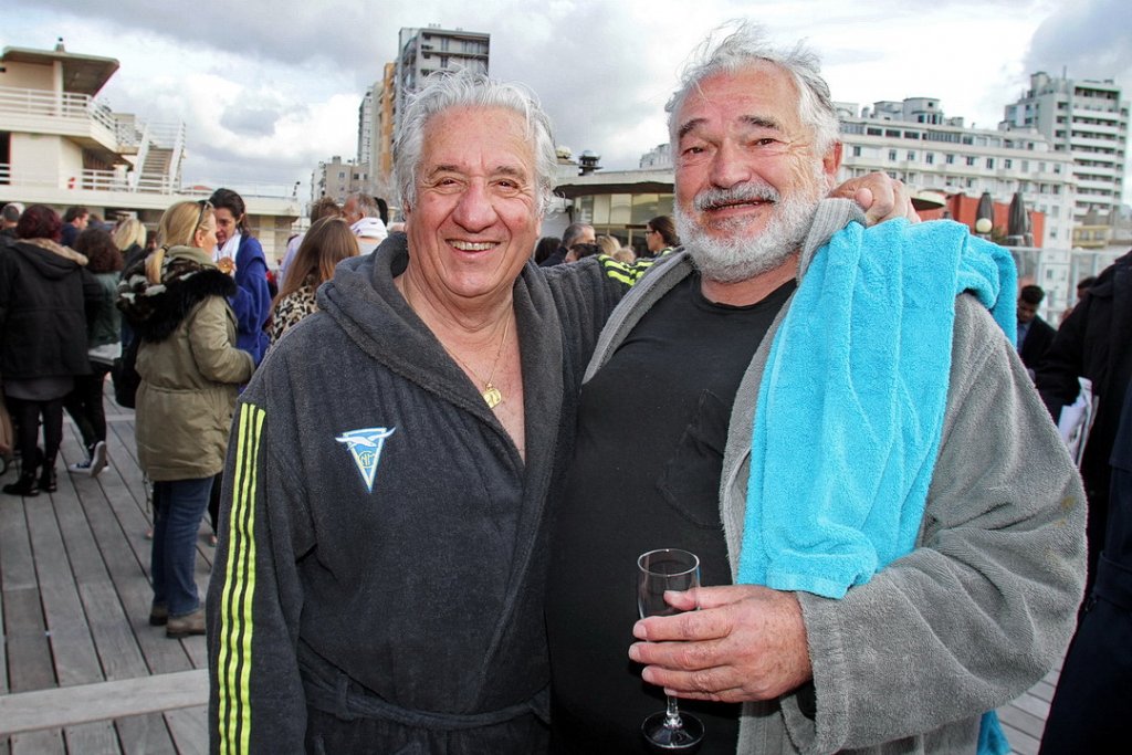 Paul Leccia et Marc Pietri (Photo Robert Poulain)
