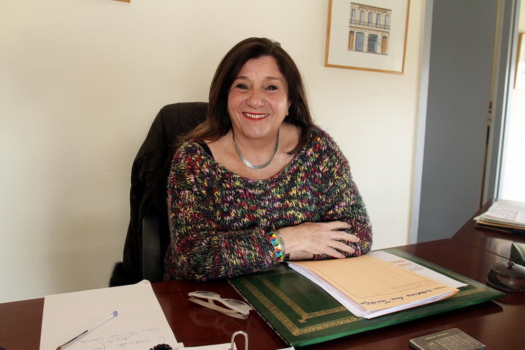 Solange Biaggi, adjointe au maire de Marseille en charge du commerce  (Photo Robert Poulain)
