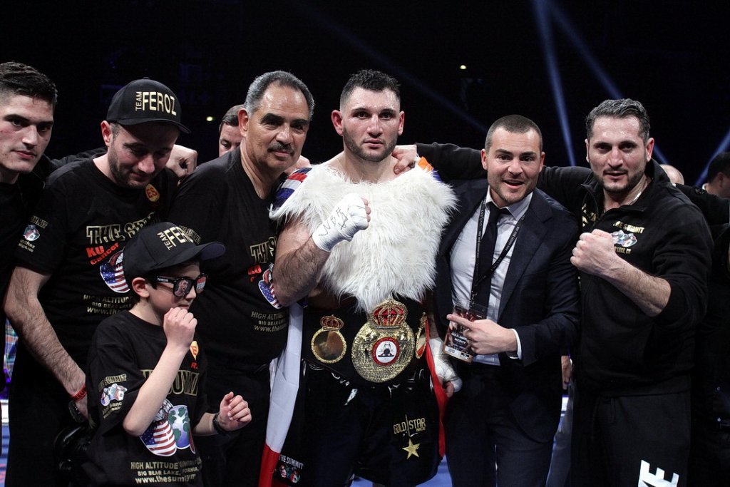 Arsen Goulamirian champion du monde (Photo Robert Poulain)