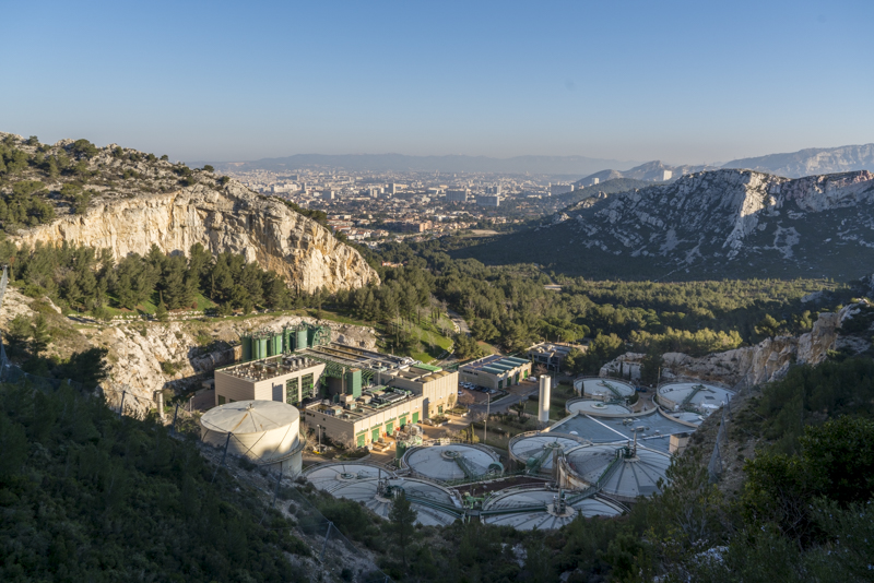 L'unité de production et d'injection de biométhane de Suez devrait alimenter, dès le 1er janvier 2019, près de 2500 foyers marseillais (Photo Altivue)