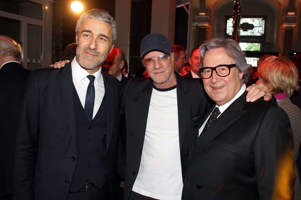 Joël Chassard, Christophe Lambert et Alain Lacroix (Photo Robert Poulain)