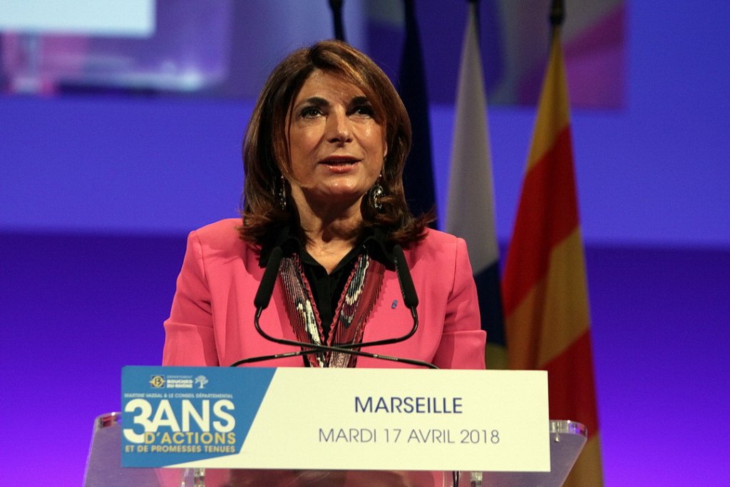 Un bilan en forme de candidature pour Martine Vassal (Photo Robert Poulain)