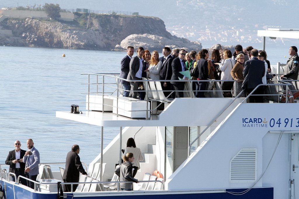 Visite du Parc national des Calanques par la mer (Photo Robert Poulain)