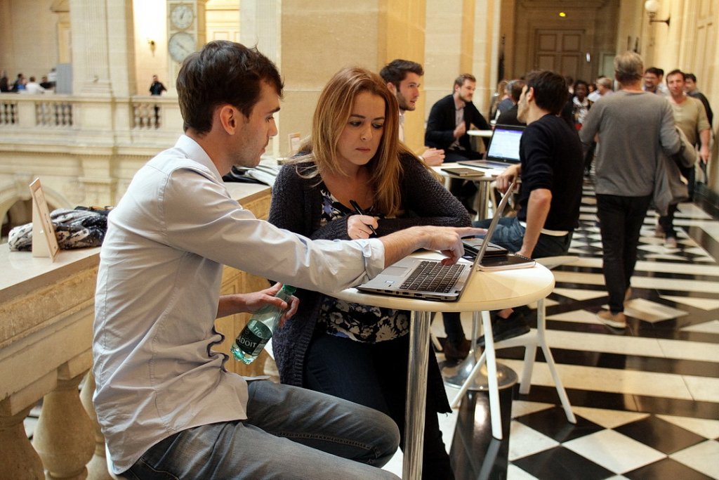 Cette demi-journée de rencontre a été rythmée par des ateliers, des sessions de coaching proposées par les experts Amazon (Photo Robert Poulain)