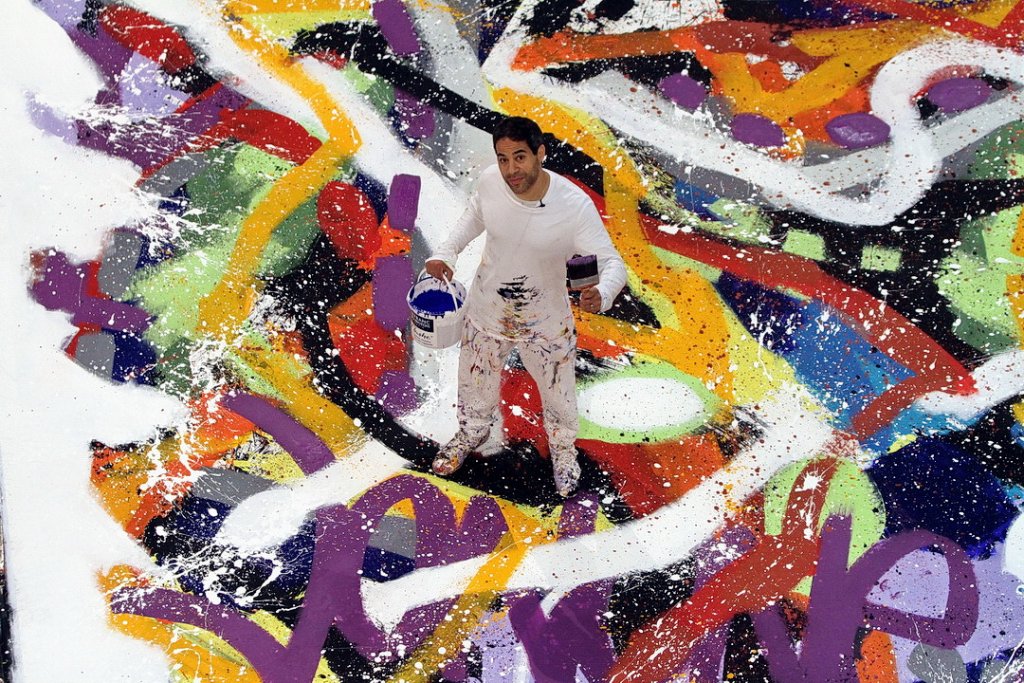 JonOne au coeur d'un  