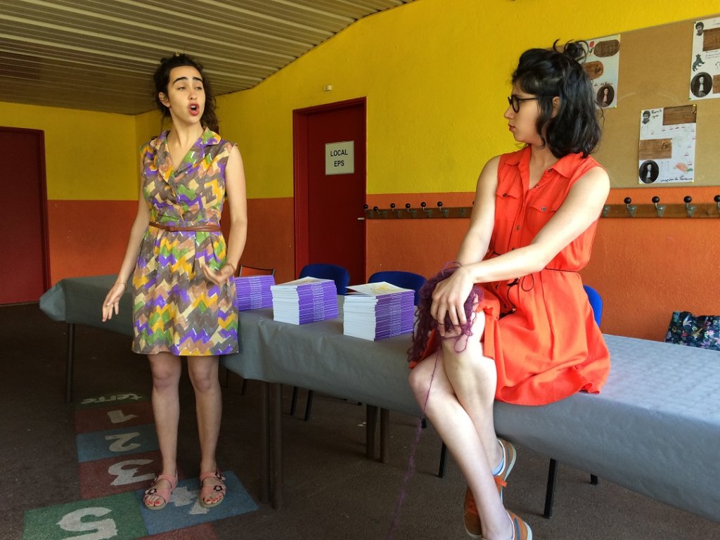 Deux étudiants de l'ERACM ont mis en voix des fables (Photo D.R.)