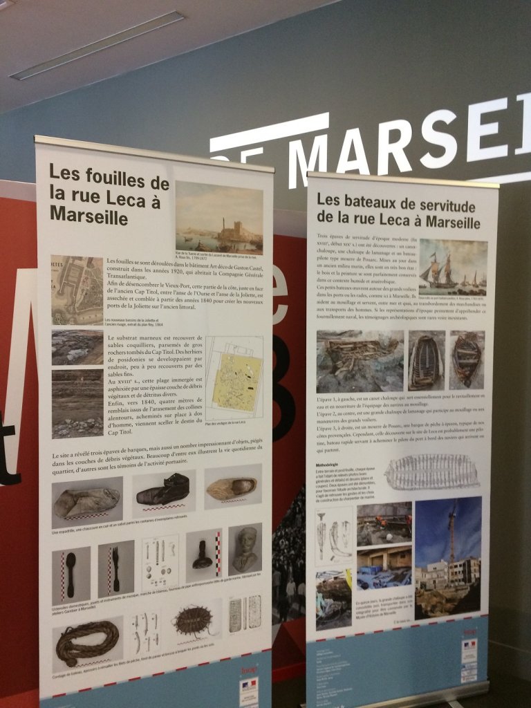 Chantier de la rue Leca à Marseille (Photo M.B.)