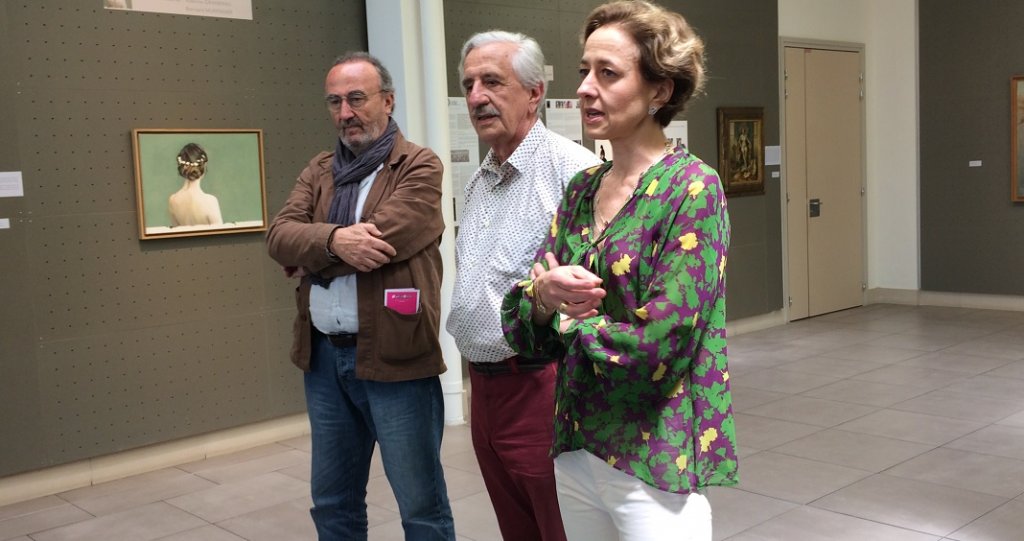 Bernard Muntaner, Pierre Dumon, Adeline Granereau (Photo Mireille Bianciotto)