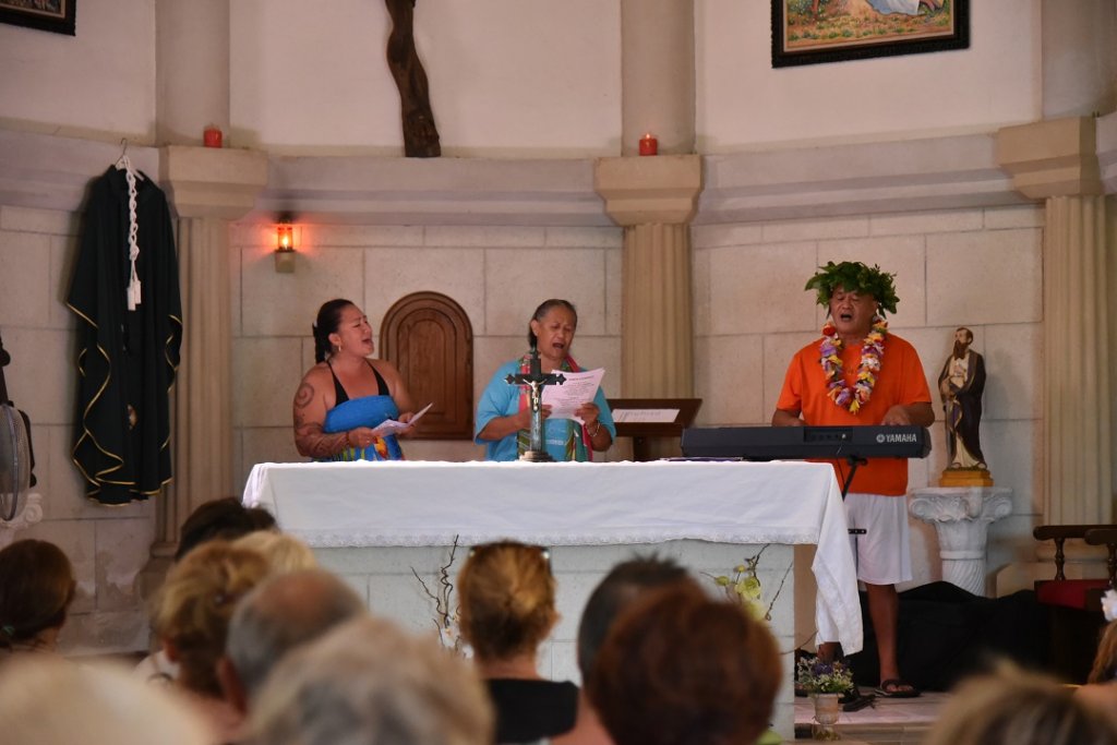 Messe polynésienne dans la Chapelle Sainte-Cécile (Photo D.R./Les Embiez) Messe polynésienne dans la Chapelle Sainte-Cécile (Photo D.R./Les Embiez)