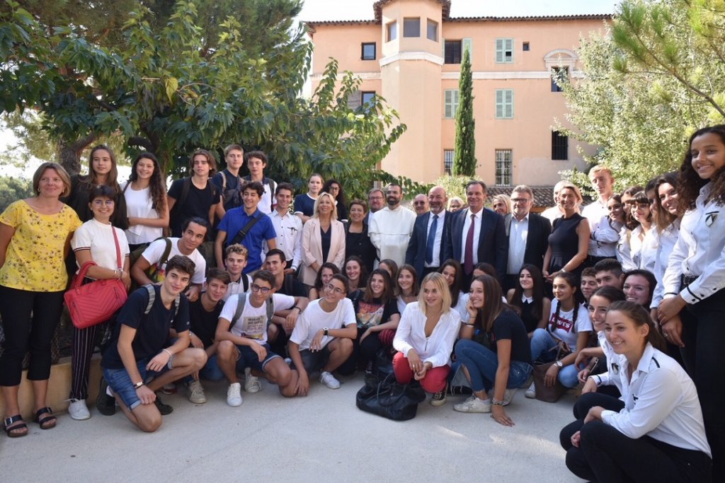 Un plan numérique au bénéfice de l’enseignement privé a été présenté au Lycée Lacordaire (Photo Anne Van Der Stegem)