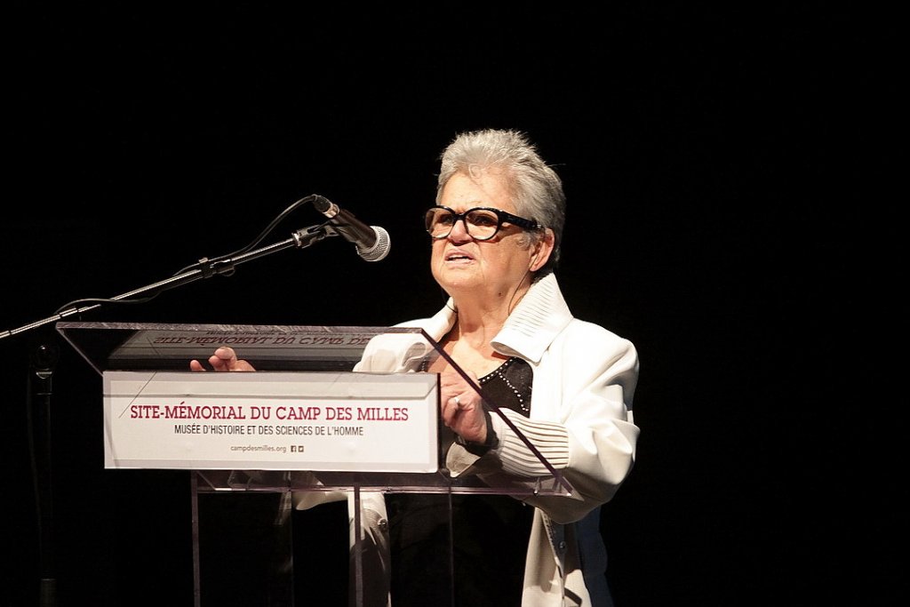 l’historienne Renée Dray-Bensoussan (Photo Robert Poulain)