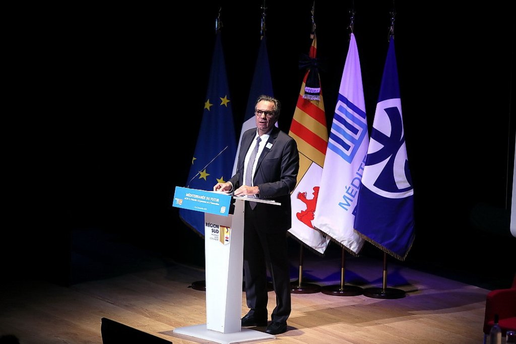 Renaud Muselier, président de la région Sud Provence-Alpes-Côte d'Azur (Photo Robert Poulain)