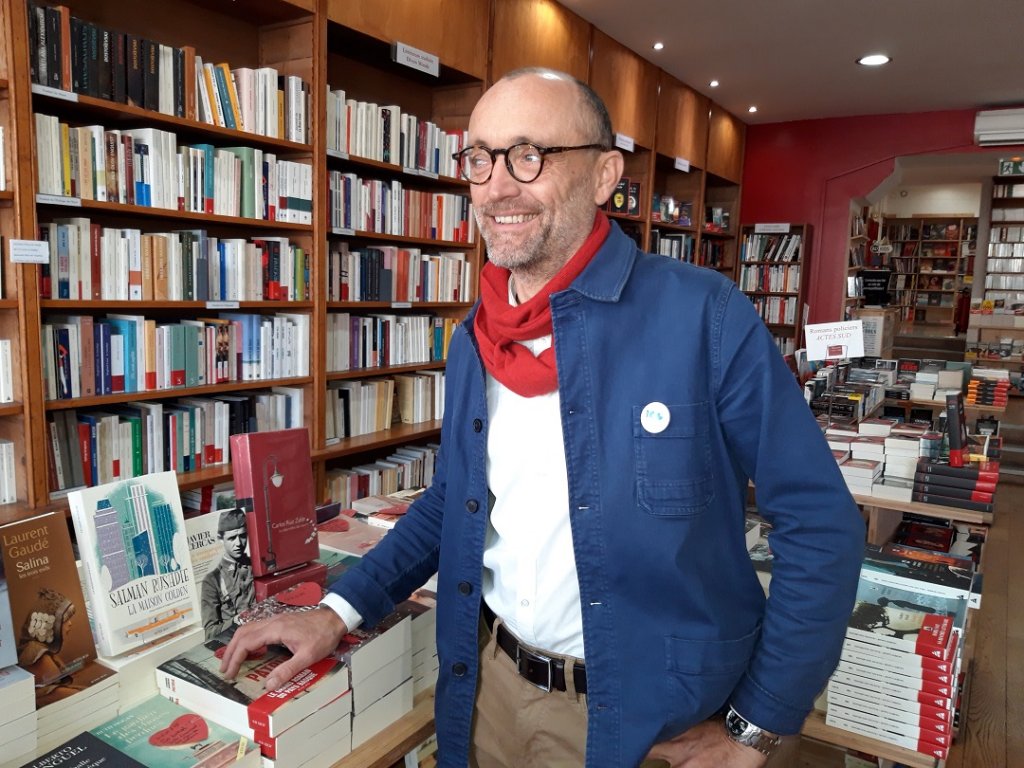 Damien Bouticourt, directeur de la librairie Maupetit (Photo M.B.) Damien Bouticourt, directeur de la librairie Maupetit (Photo M.B.)
