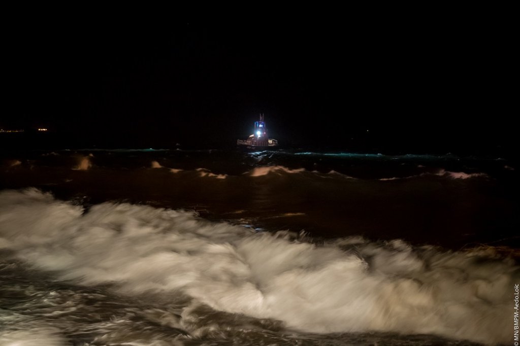 Cette intervention a mobilisé 2 moyens nautiques : vedette SNSM et canot de sauvetage léger (Photo: BMPM/SM Loïc Aedo)