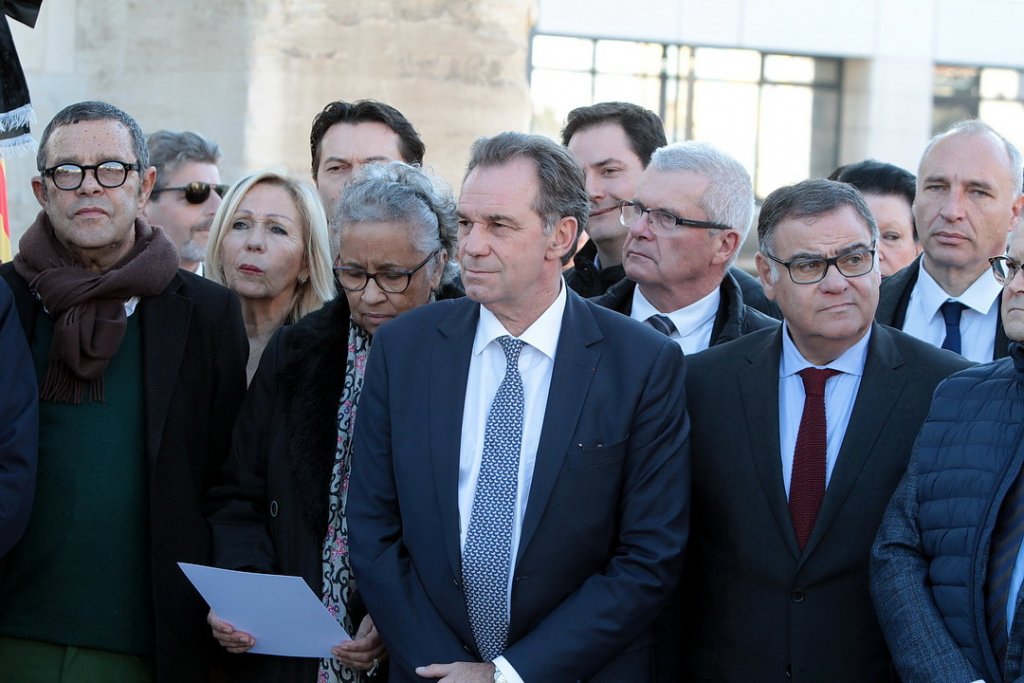 Renaud Muselier vient de lancer la Déclaration de Marseille (Photo Robert Poulain)