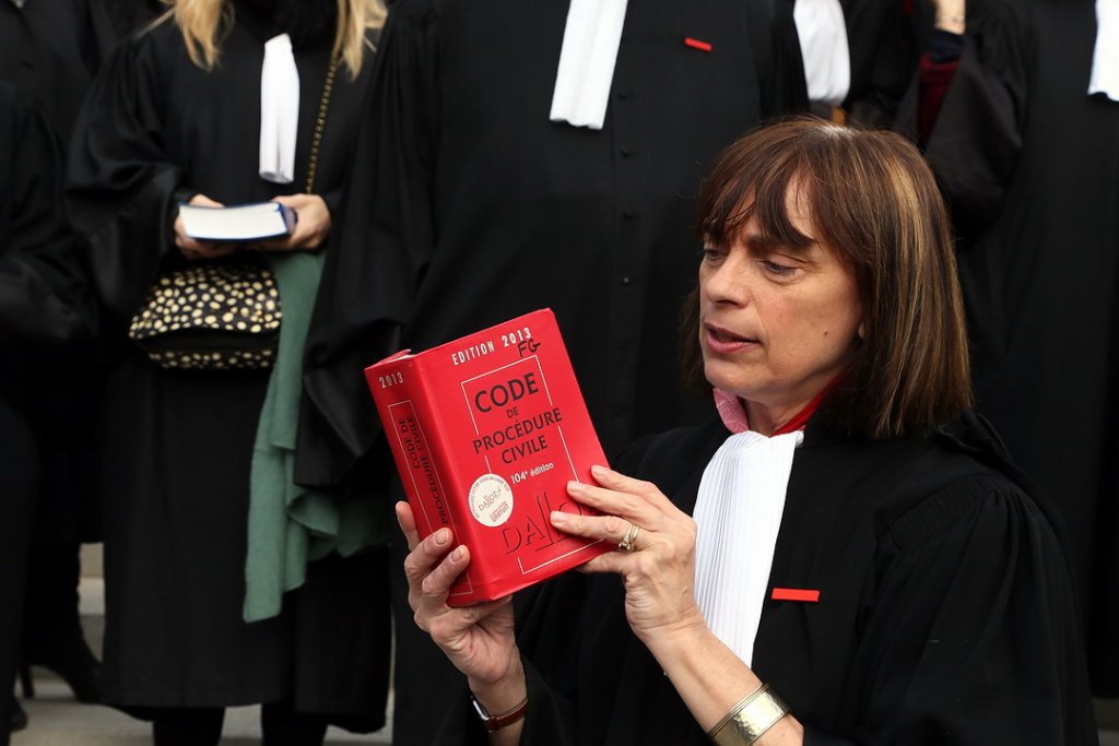 Geneviève Maillet, bâtonnier de l'Ordre du barreau de Marseille(Photo Robert Poulain)