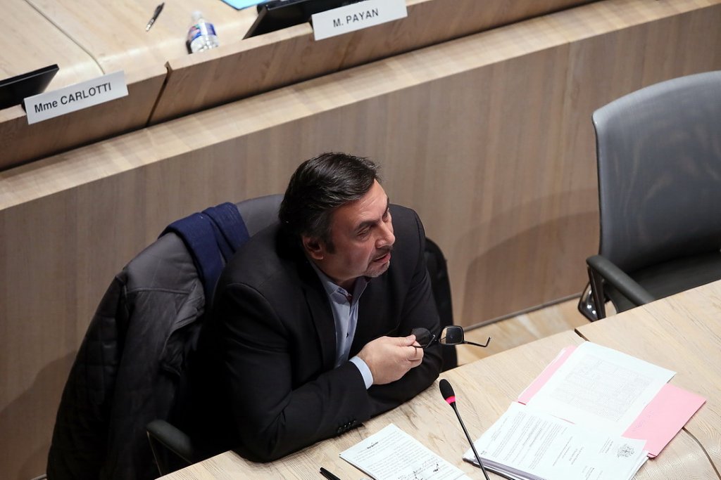 Jean-Marc Coppola (PCF) (Photo Robert Poulain)