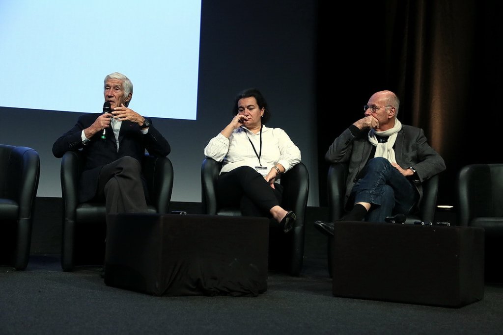 Joël de Rosnay, Frédérique Magdinier, Boris Cyrulnik ont apporté malgré un temps réduit, un éclairage sur l'epigénétique, science émergente et ce qu’elle implique.(Photo Robert Poulain)