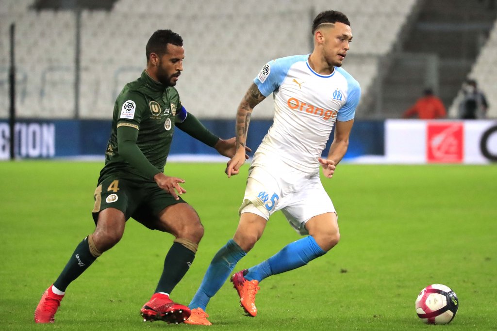 Lucas Ocampos a fait beaucoup d’efforts en vain. (Photo Wallis.fr/Laurent Saccomano)