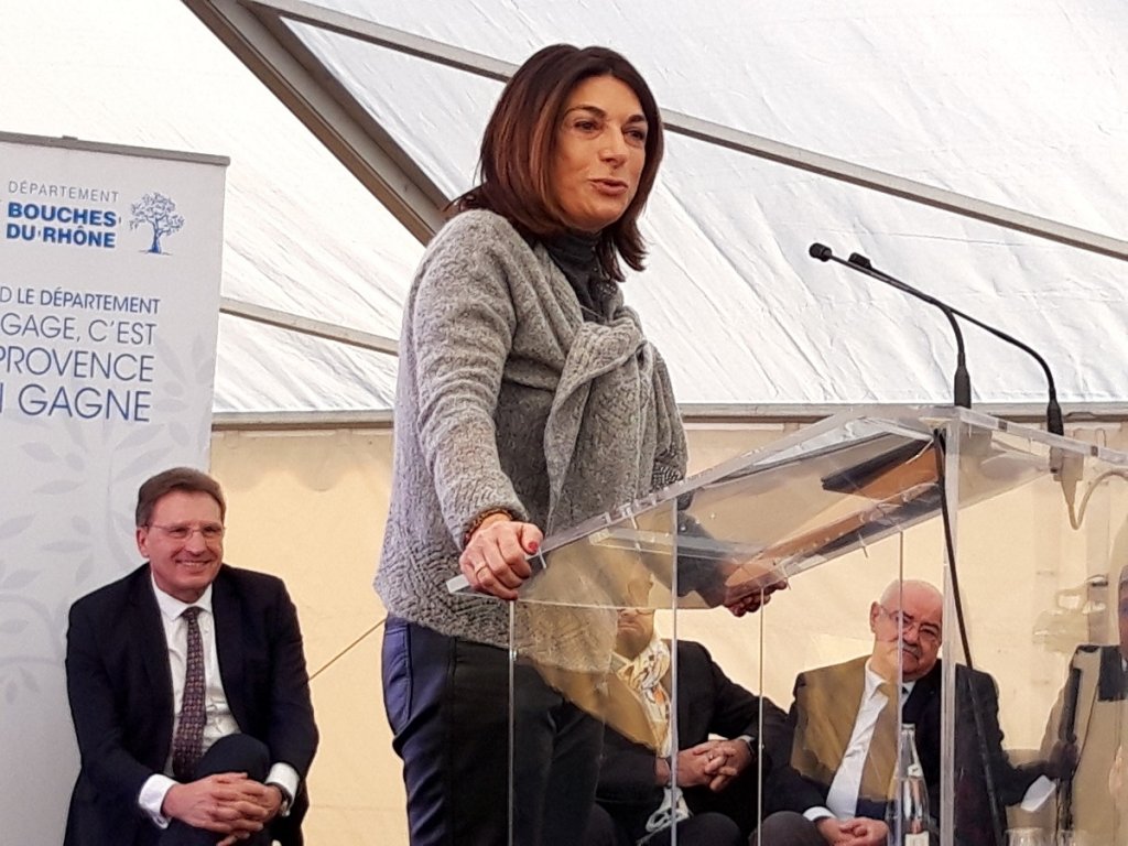 Martine Vassal et Marc Dufour ont présenté le MIN nouvelle génération (Photo M.B.) Martine Vassal et Marc Dufour ont présenté le MIN nouvelle génération (Photo M.B.)