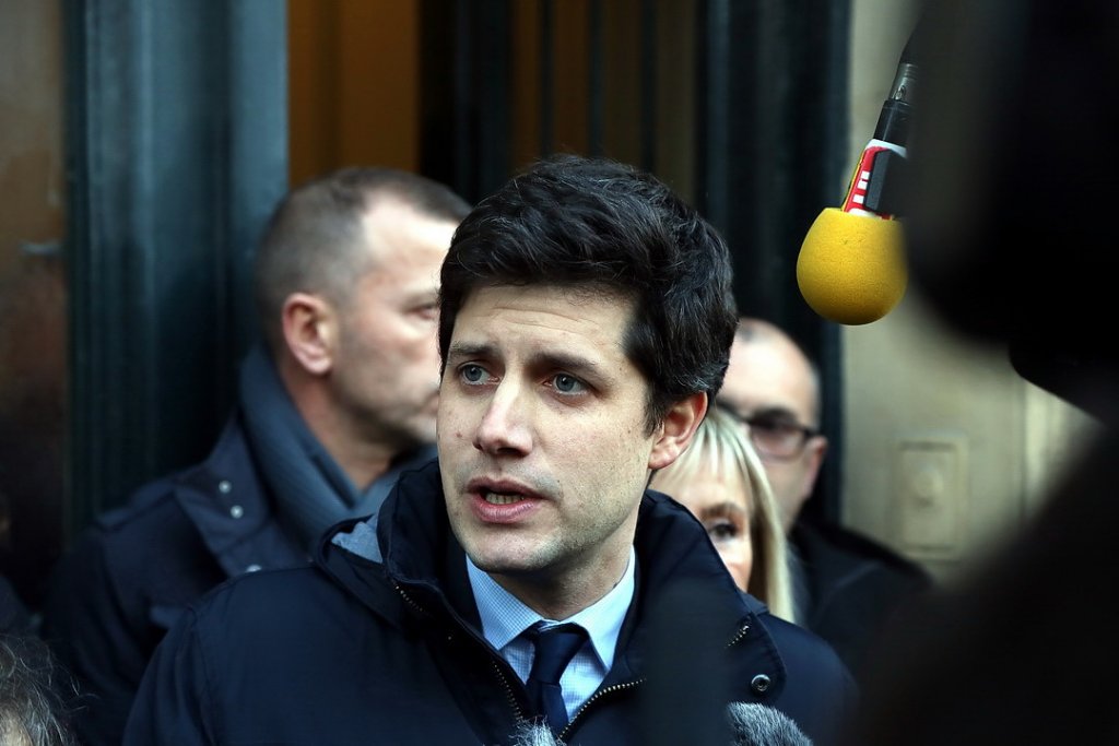 Julien Denormandie, ministre de la Ville et du Logement en visite à la Rue de la république à Marseille (Photo Robert Poulain)