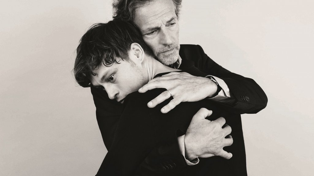 Rod Paradot ici avec Stéphane Freiss dans "Le Fils" de Florian Zeller (Photo Lisa Lesourd)