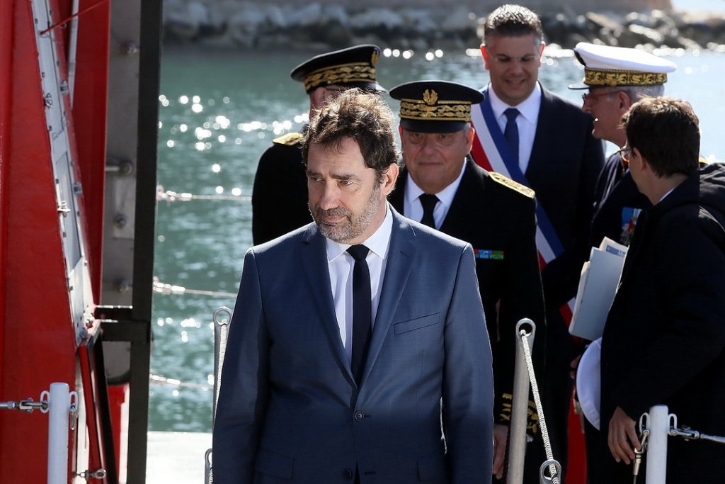 Christophe Castaner à Marseille pour les 80 ans du BMPM (Photo Robert Poulain)