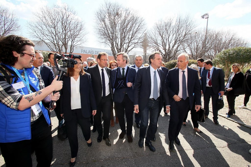 Inauguration à Marseille du salon 
