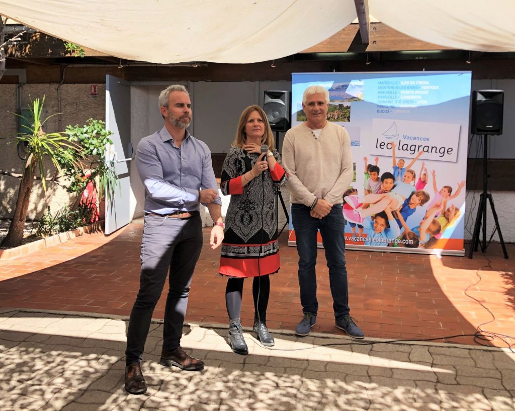 Pascal Carrano, Marie-Hélène Tomasi et Christian Couton ont lancé la saison 2019  (Photo D.R/VLL)